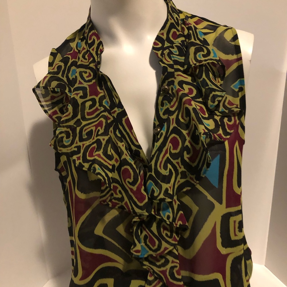 BISOU BISOU dress shirt size M